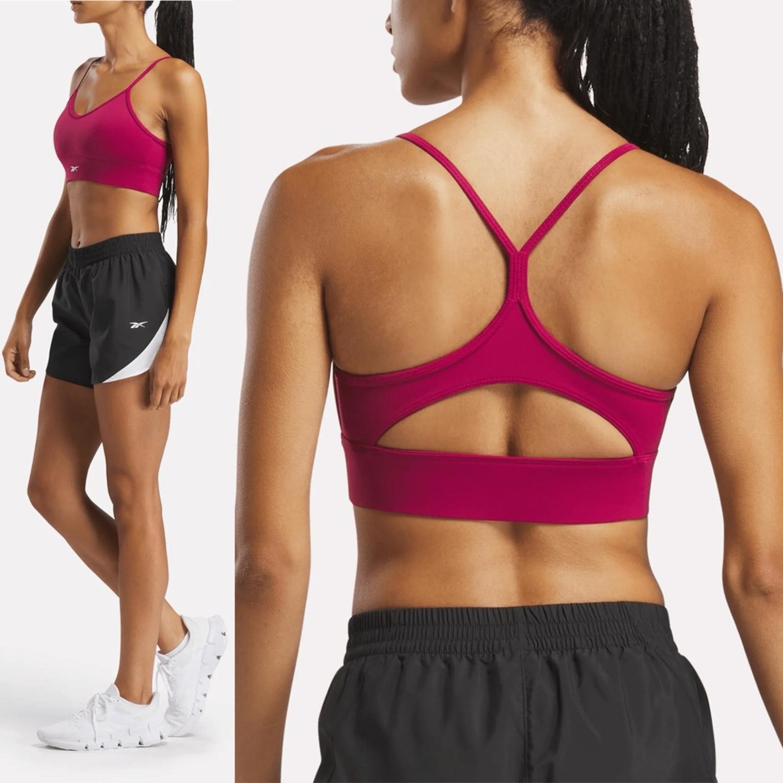 Reebok Workout Ready Sports Bra, ID Train Tri-Back Bra, Size S, NWT