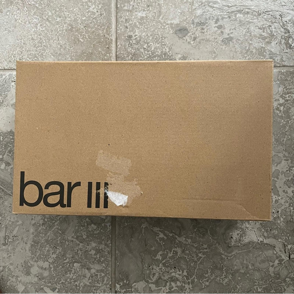 NWT Bar III Arrica Slingback Pumps, Silver Bling Size 7M New in Box Retail $89.5