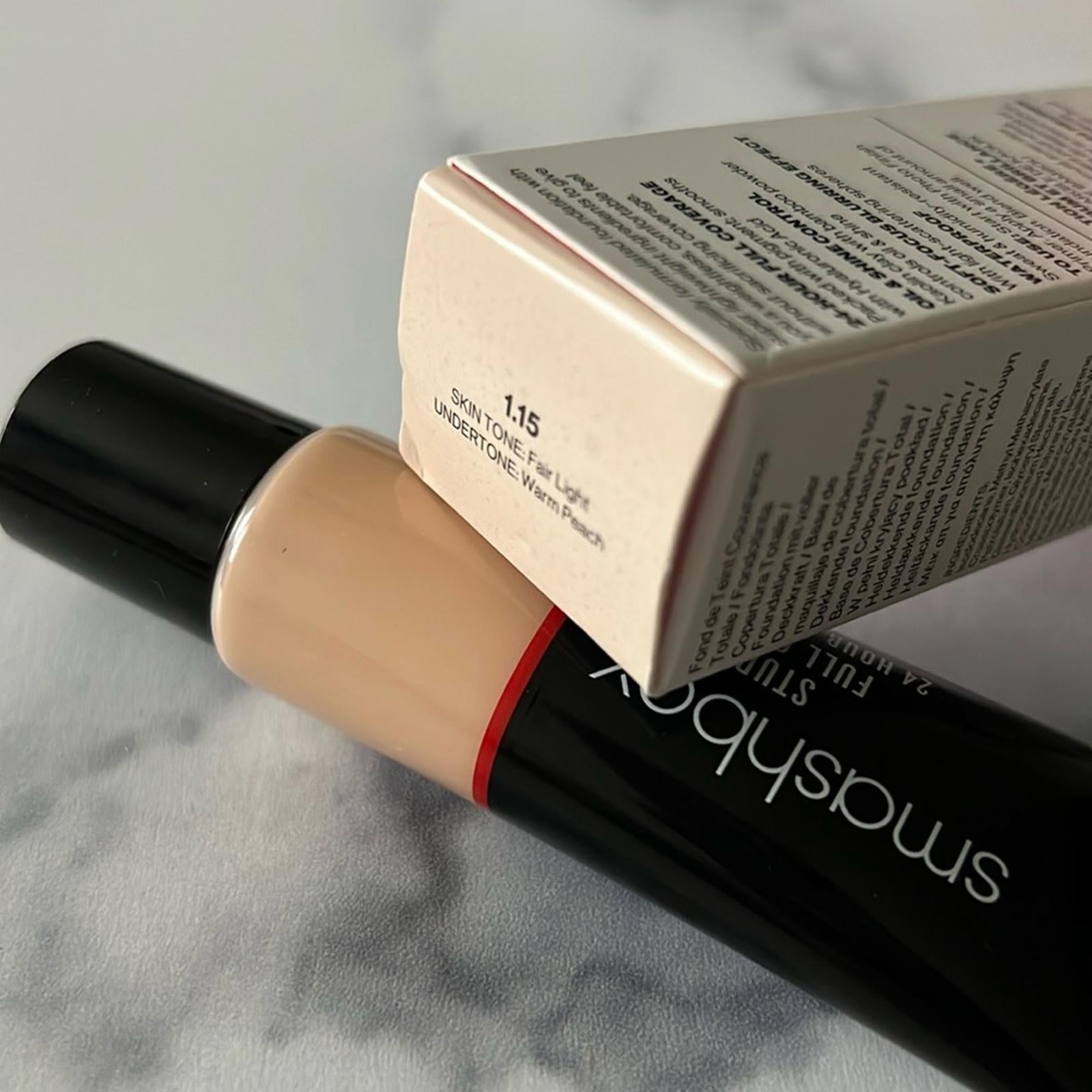 Smashbox Studio  (1.15 Fair Light) Skin Full Coverage 24Hr FoundationNEW