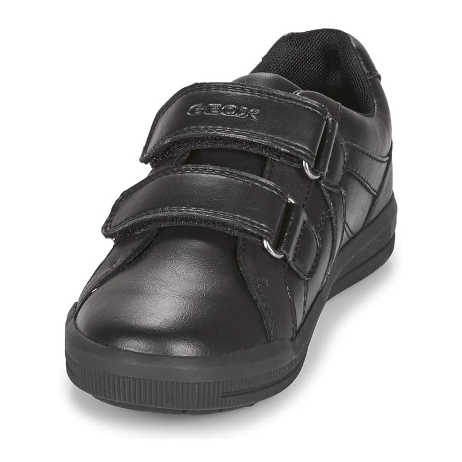 Geox Boys' J Arzach Boy G Trainers in Black, Size 3.5, NEW in Box