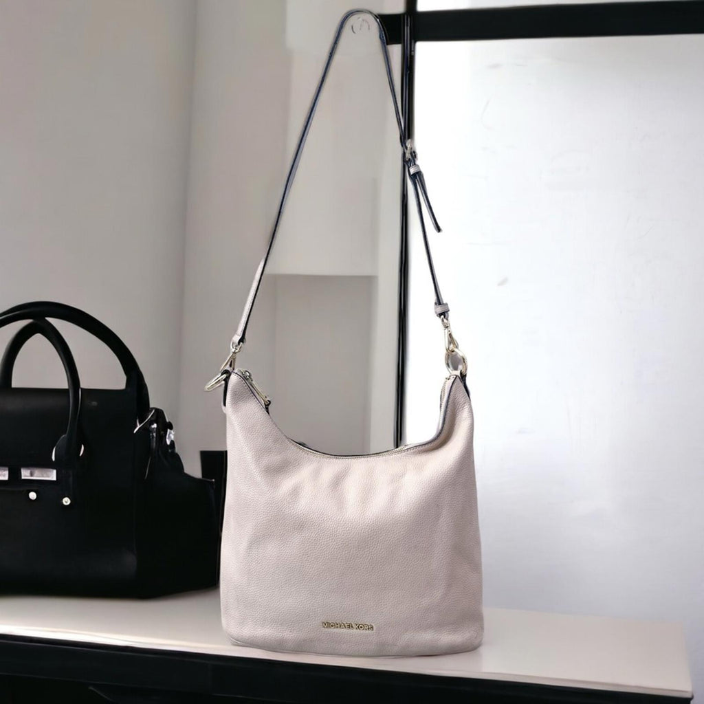Michael Kors Lupita Hobo Bag, Blush Pink Retail $398