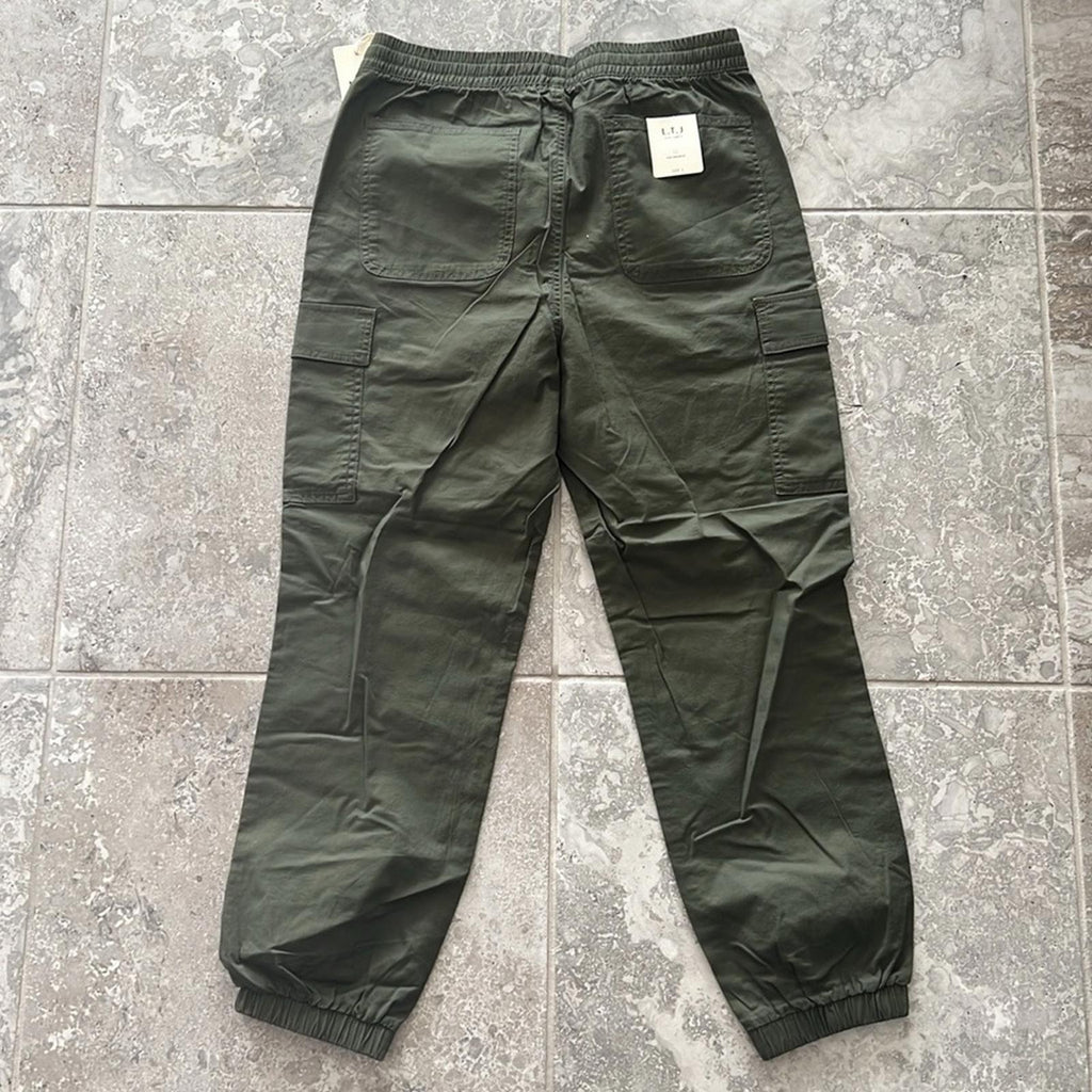 L.T.J Letter to Juliet Cargo Joggers in Olive, Size L New w/Tag