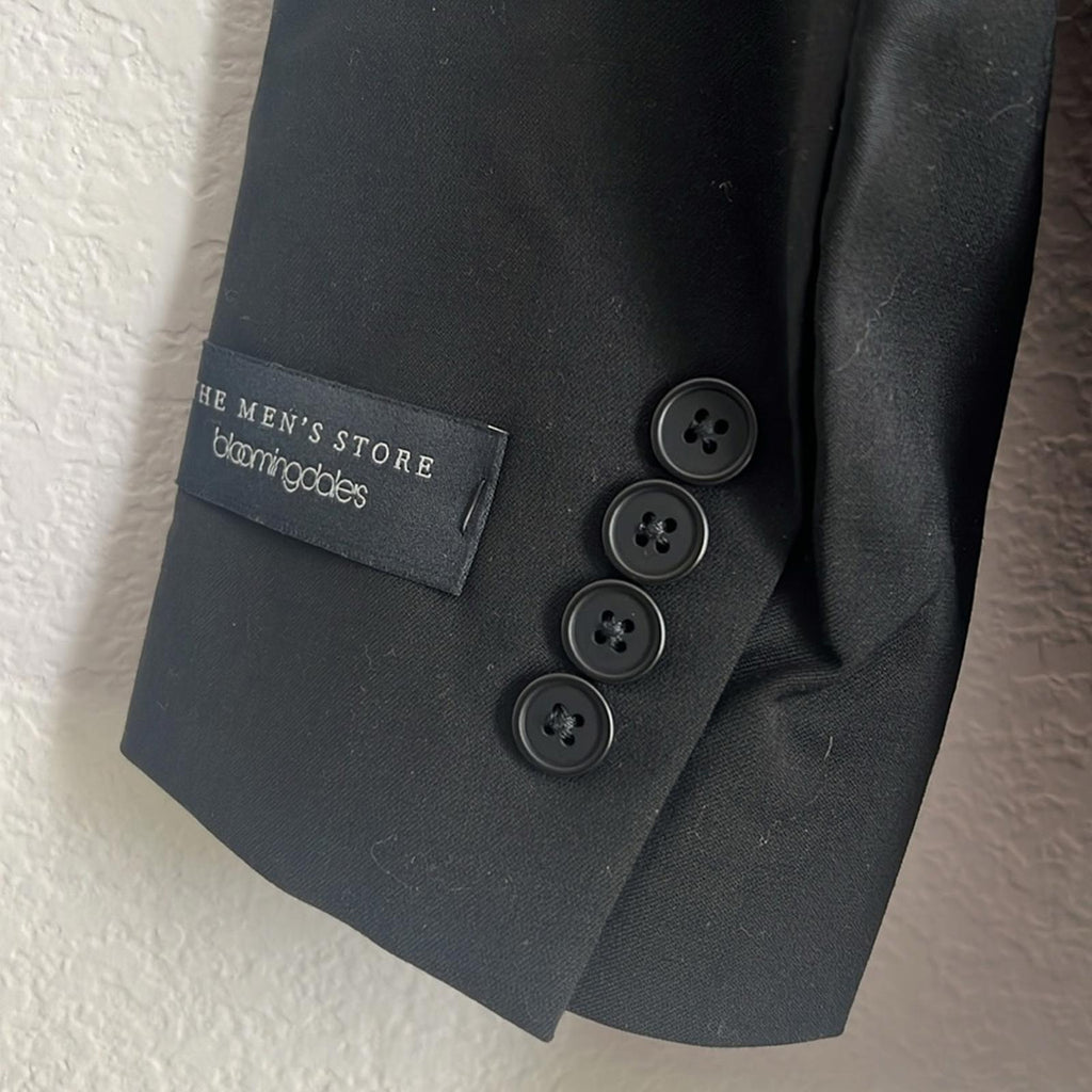 The Men's Store at Bloomingdale’s Black Blazer, NWT, Size 38R