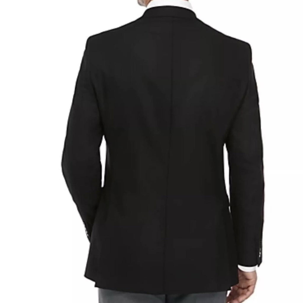 Calvin Klein Slim Fit Stretch Textured Sport Coat in Black, Size 41L NWT $295