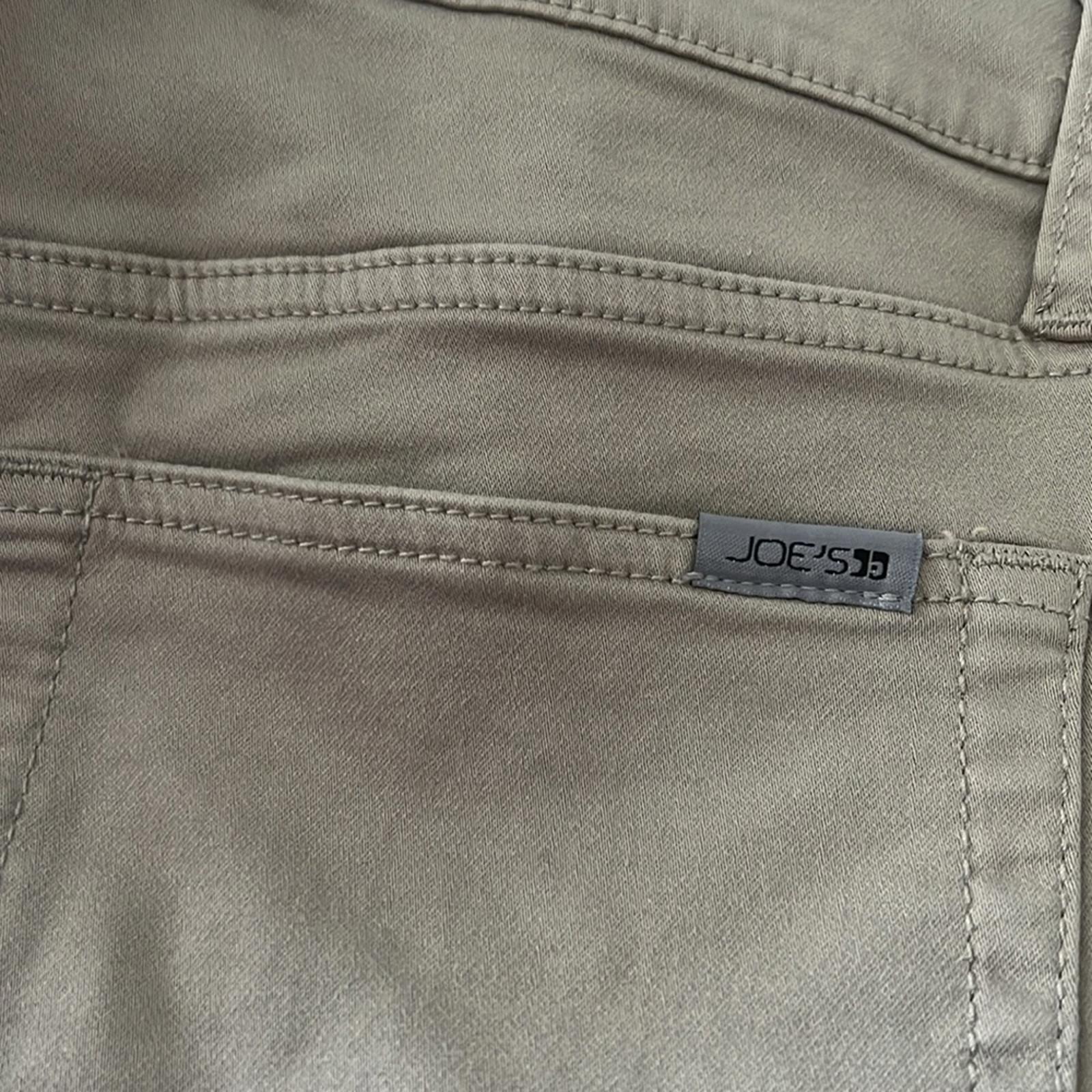 JOE'S JEANS Slim Fit Khaki French Terry Jeans, Size 32 New w/Tag Retail $179