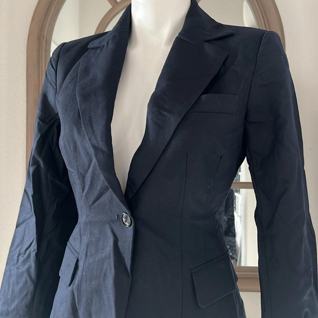 Billie the Label Jamie Blazer in Midnight, Size XS NEW w/Tag