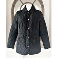 Jones New York 5-Button Quilted Jacket in Black, Size M EXCELLENT!