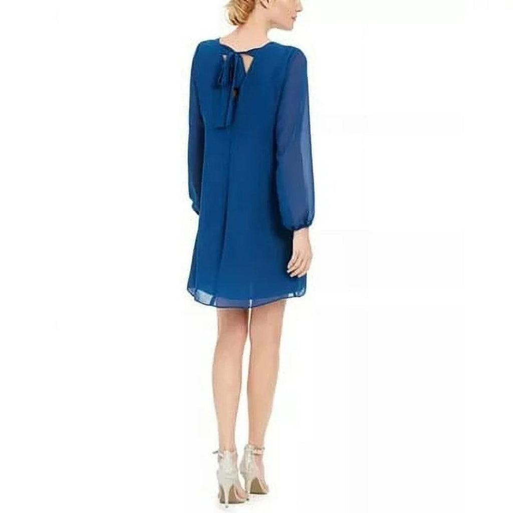 I.N.C. Bow-Back Shift Dress in Teal, Size XL NEW w/Reticket Tag $79
