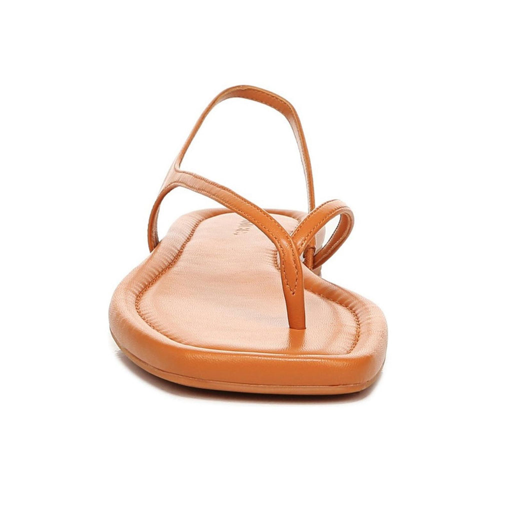 Vince Deana Strappy Leather Flat Sandals, Orange Size 10M (Sold Out) NEW $195