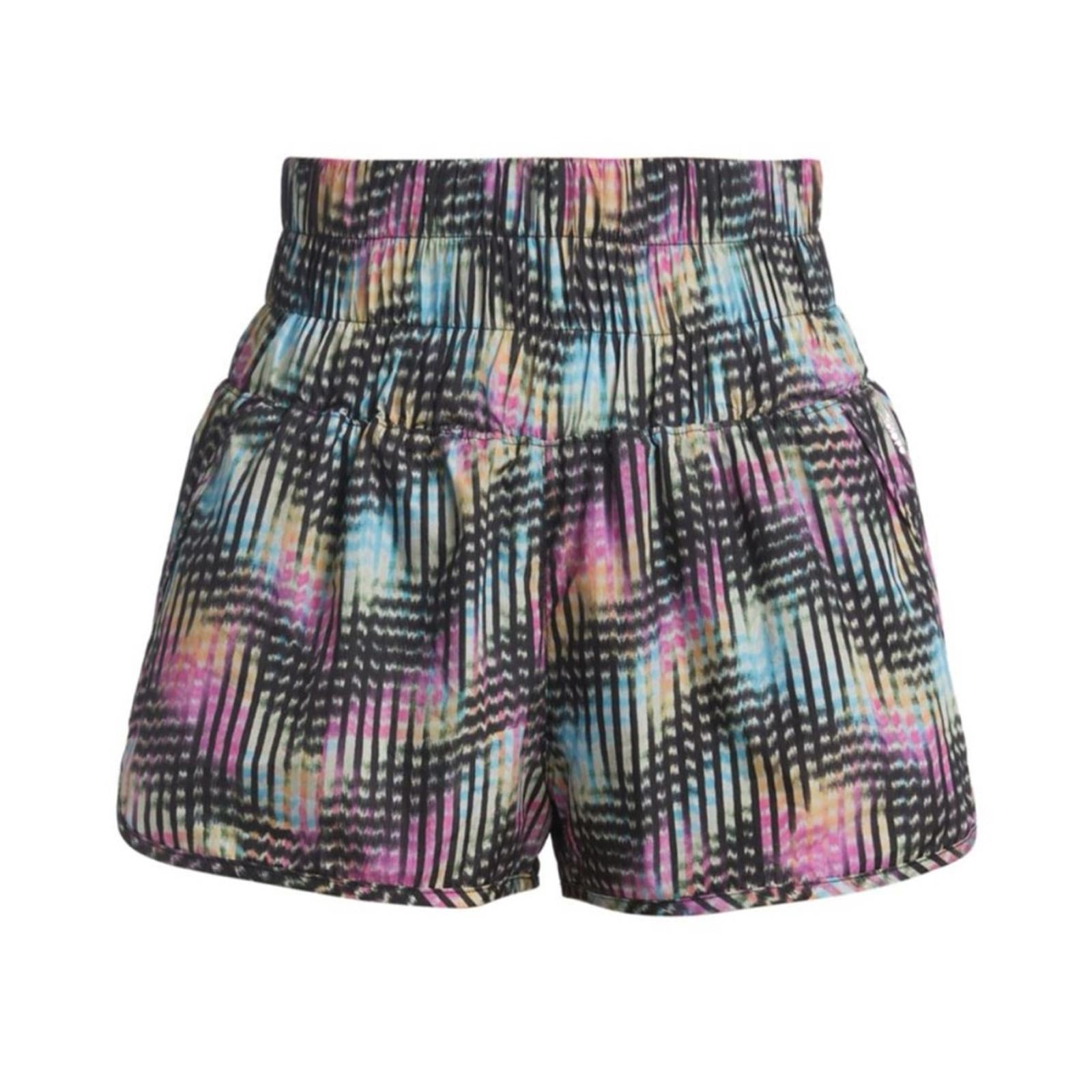Free People Movement The Way Home Printed Shell Running Shorts, Size XS NWT