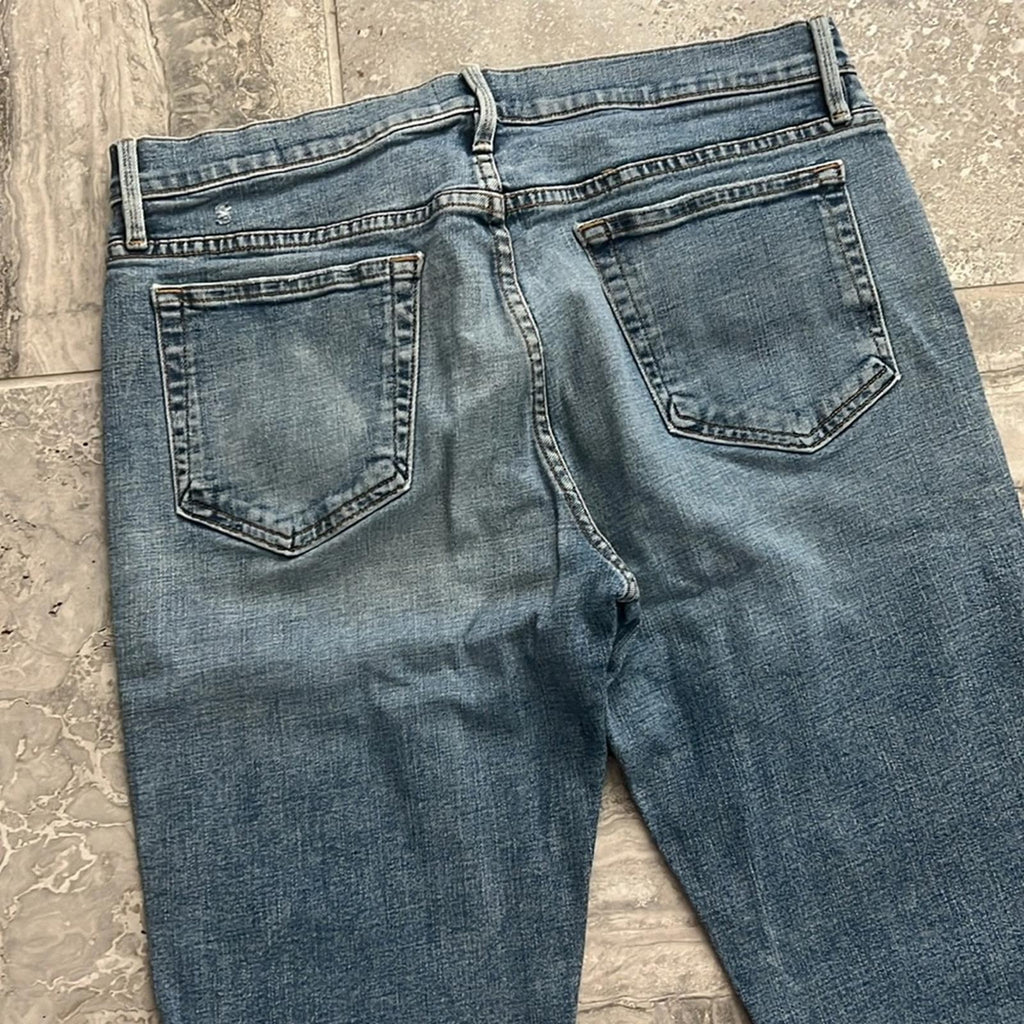 FRAME L’Homme Slim Denim Jeans, Blue Size 33 Retail $208
