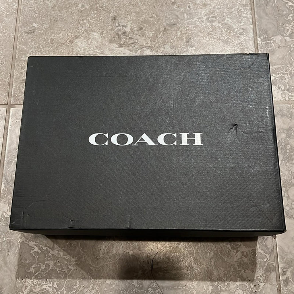 COACH Noelle Terry Cloth Sandal, Red Orange Size 11 Comes in Box - SOLD OUT!