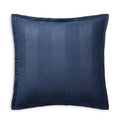 Ralph Lauren Eva Woven-Stripe Euro Sham in Dark Blue, New in Box, Retail $170