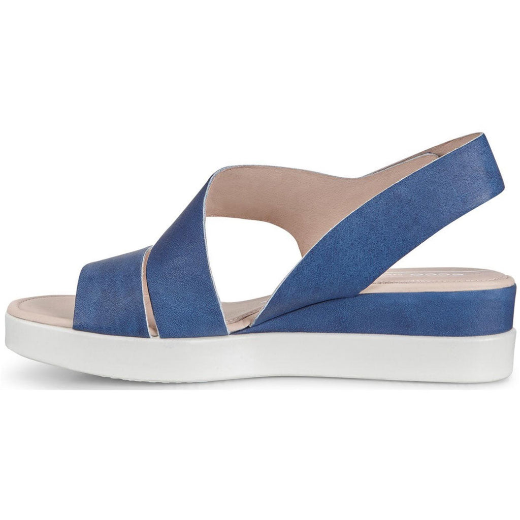 ECCO Touch Sandal Indigo Leather, Size EU 41 | US 10-10.5 New in Box Retail $150
