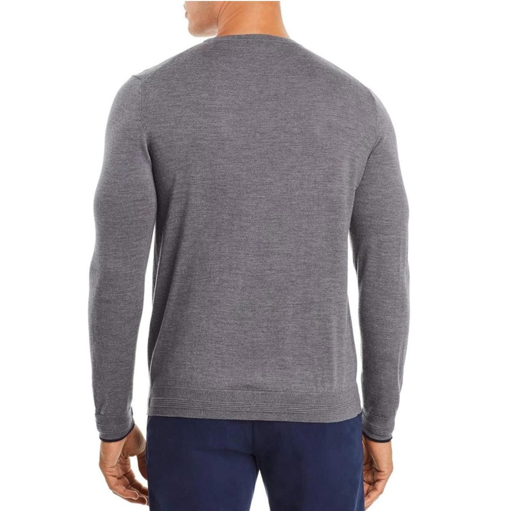 Dylan Gray Crewneck Sweater in Medium Grey, Size XL NEW w/Tag $198