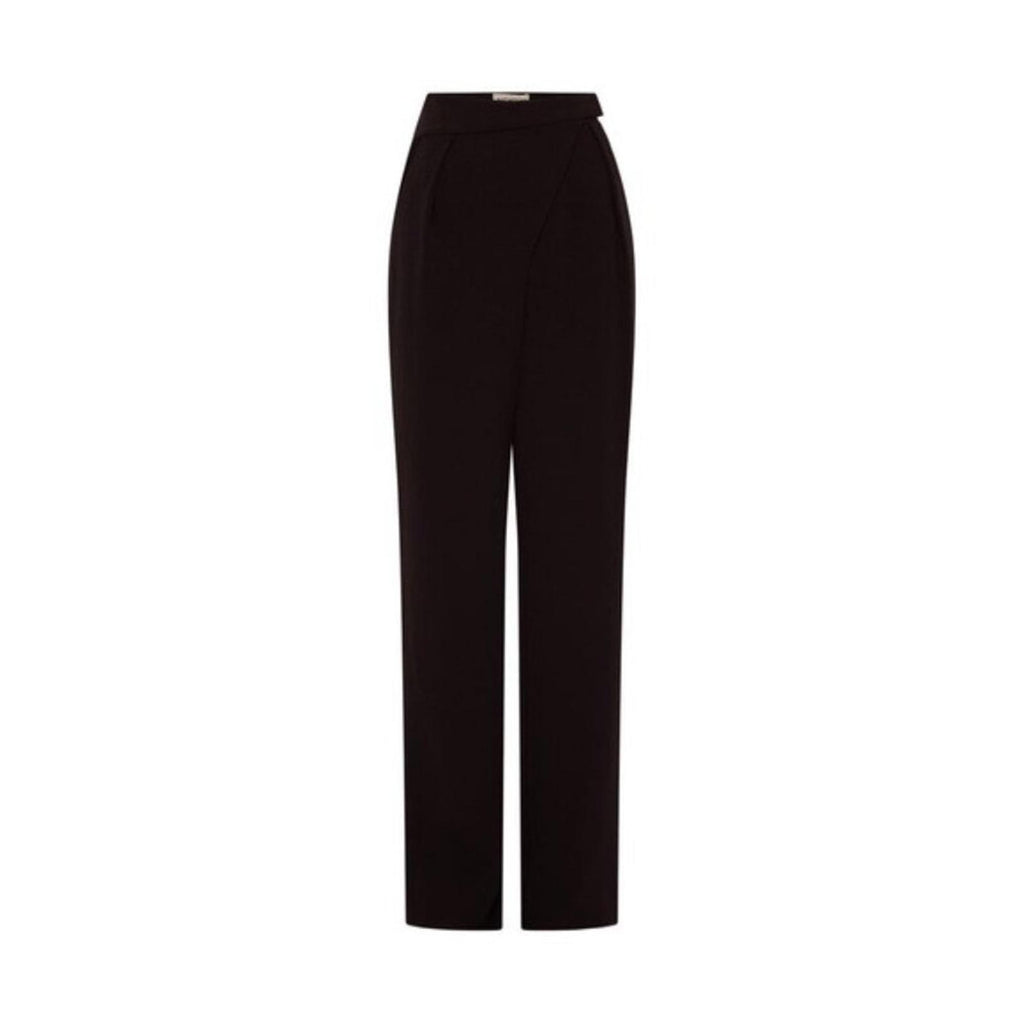 Nicholas Nerissa Asymmetric Cut-Out Pants in Black, NWT, Size 2 Retail $395