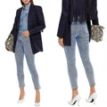 IRO Oilie High-Rise Skinny Jeans in Light Denim Acid Wash Size 24 New w/Tag $380