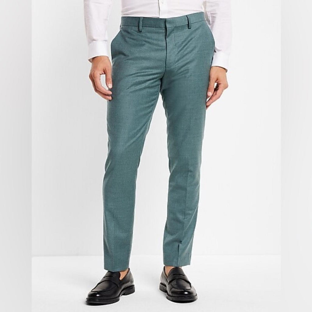 NEW Express Extra Slim Flannel Dress Pants, Size W28 L30 EXCELLENT! Retail $148