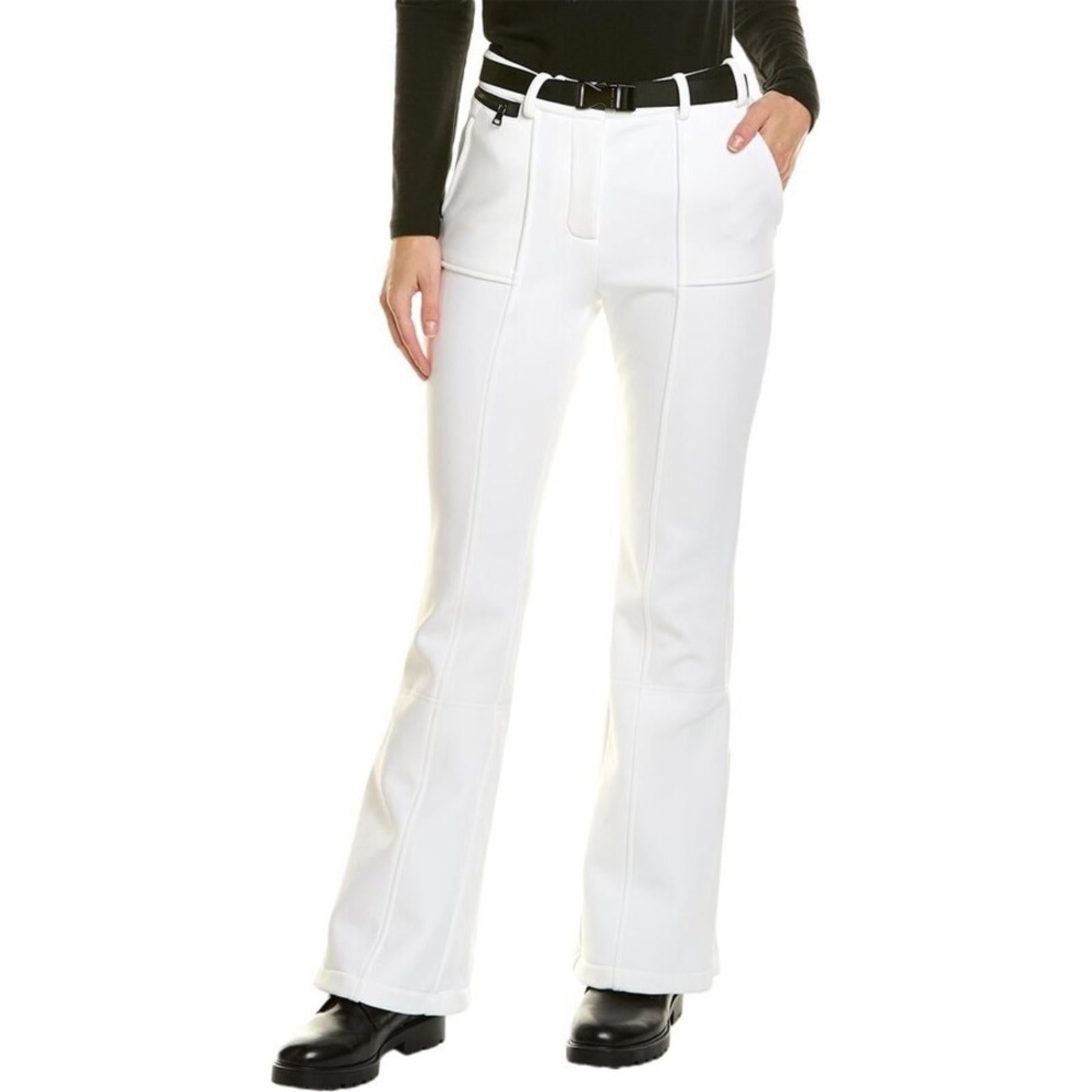 Erin Snow Zola Bootcut Pants in White, Size 6 New w/Tag Retail $628