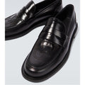 JW Anderson Anchor Logo Loafers in Black Leather Size 41 New in Box w/DustBag