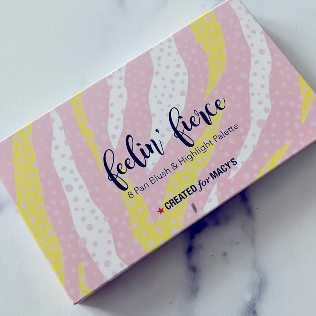 Feelin' Fierce 8-Pan Blush & Highlight Palette, New/ Sealed - SOLD OUT