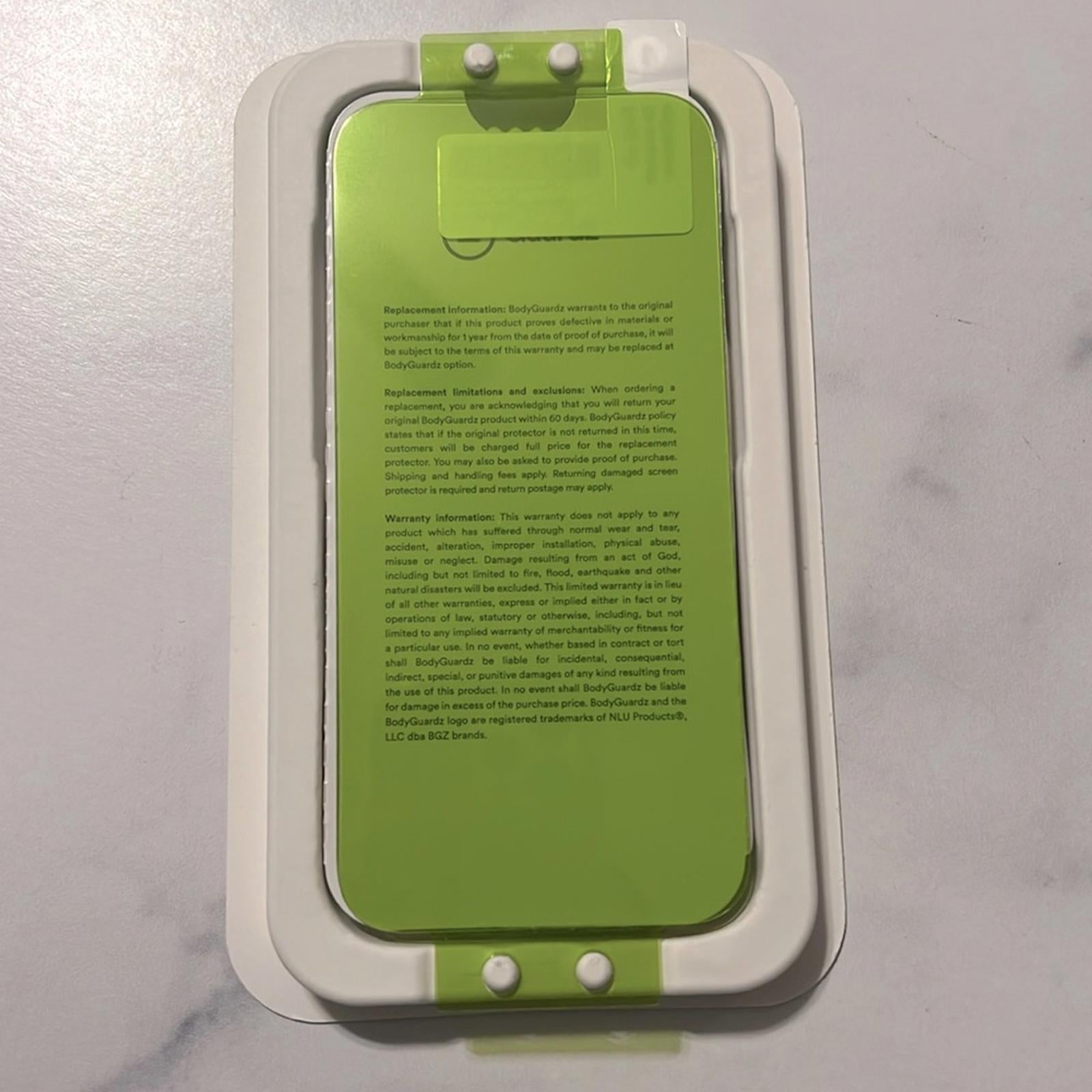 BodyGuardz Pure Glass Screen Protector for Apple iPhone 6.1Pro (2022), Clear