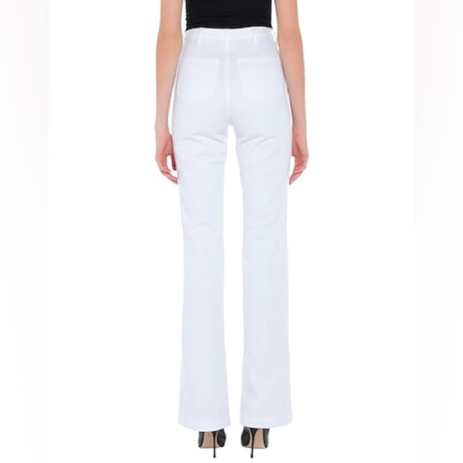 A_Plan_Application High Waist Bootcut Jeans Optical White, Size 26, NWT SOLD OUT