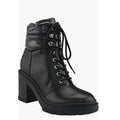 Marc Fisher LTD Velima Mixed Media Bootie, Black Size 6.5 NEW