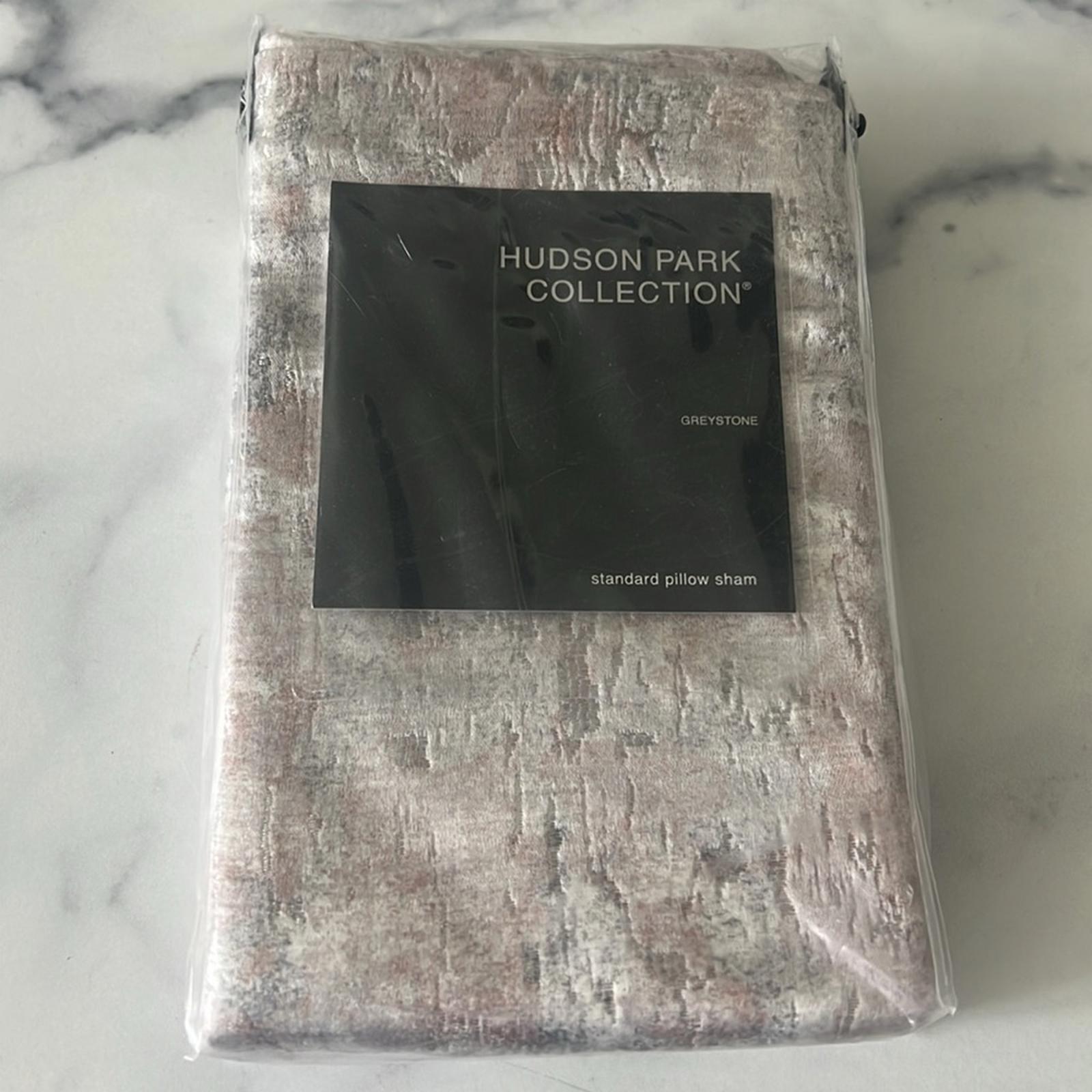 Hudson Park Collection Greystone Standard Pillow Sham, NWT Retail $135