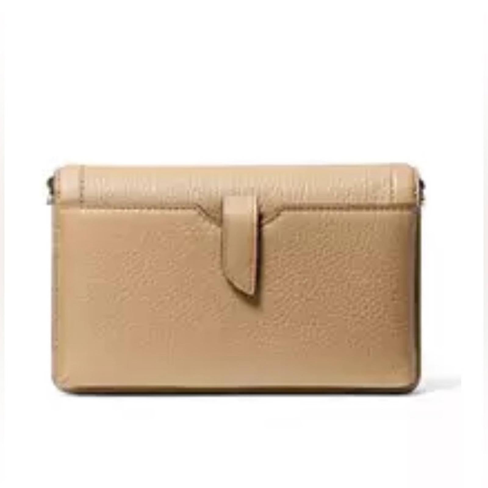 Michael Kors Jet Set Charm Small Phone Crossbody in Camel, New w/Tag