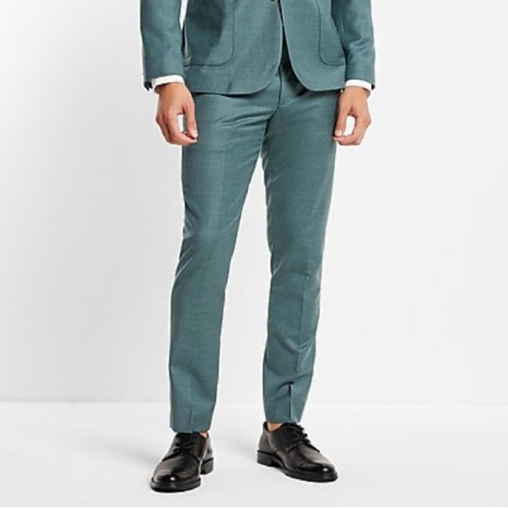 NEW Express Extra Slim Flannel Dress Pants, Size W28 L30 EXCELLENT! Retail $148