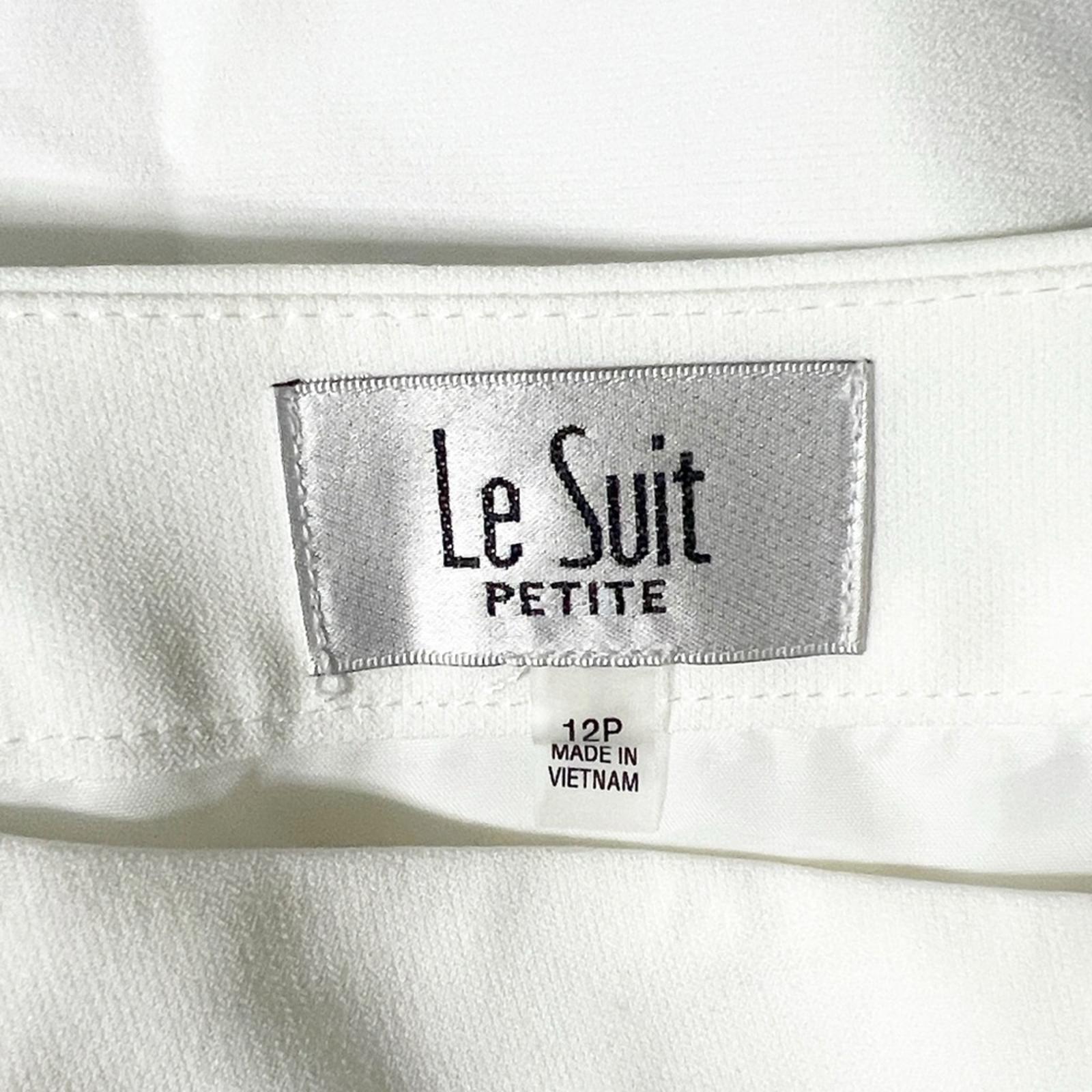 Le Suit Blossom/Van Ice A-Line Skirt, Petite Size 12, NEW