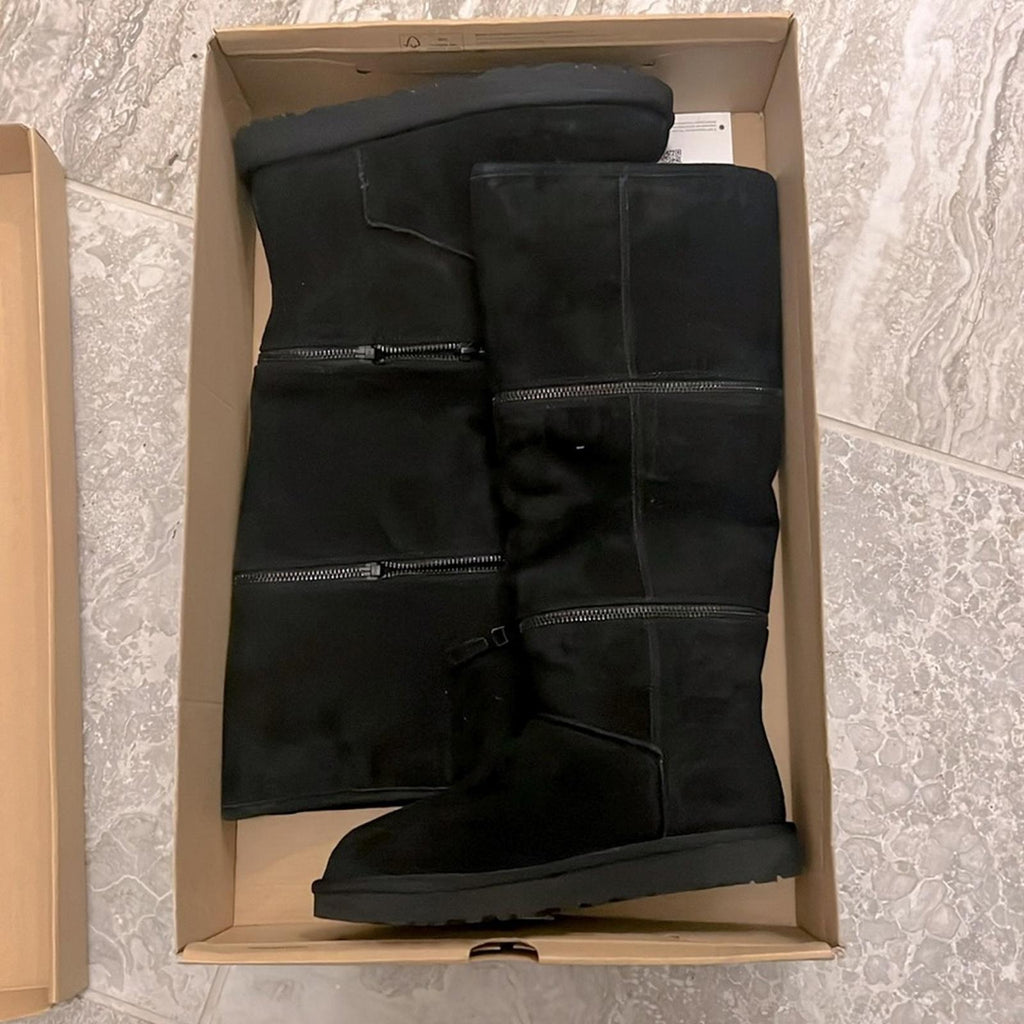 UGG Classic Ultra Convertible Tall Boots in Black, Size EU37 US6 New in Box