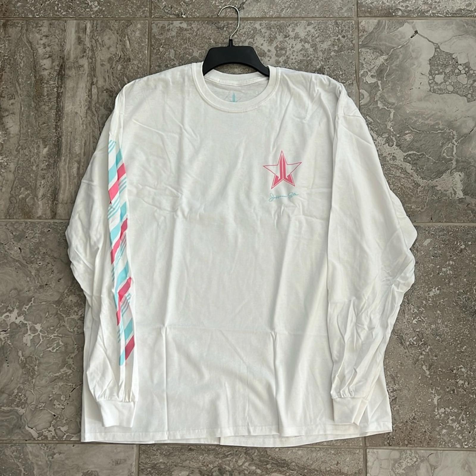 Jeffree Star Long Sleeve Tee in White, Size XXL New in Packaging