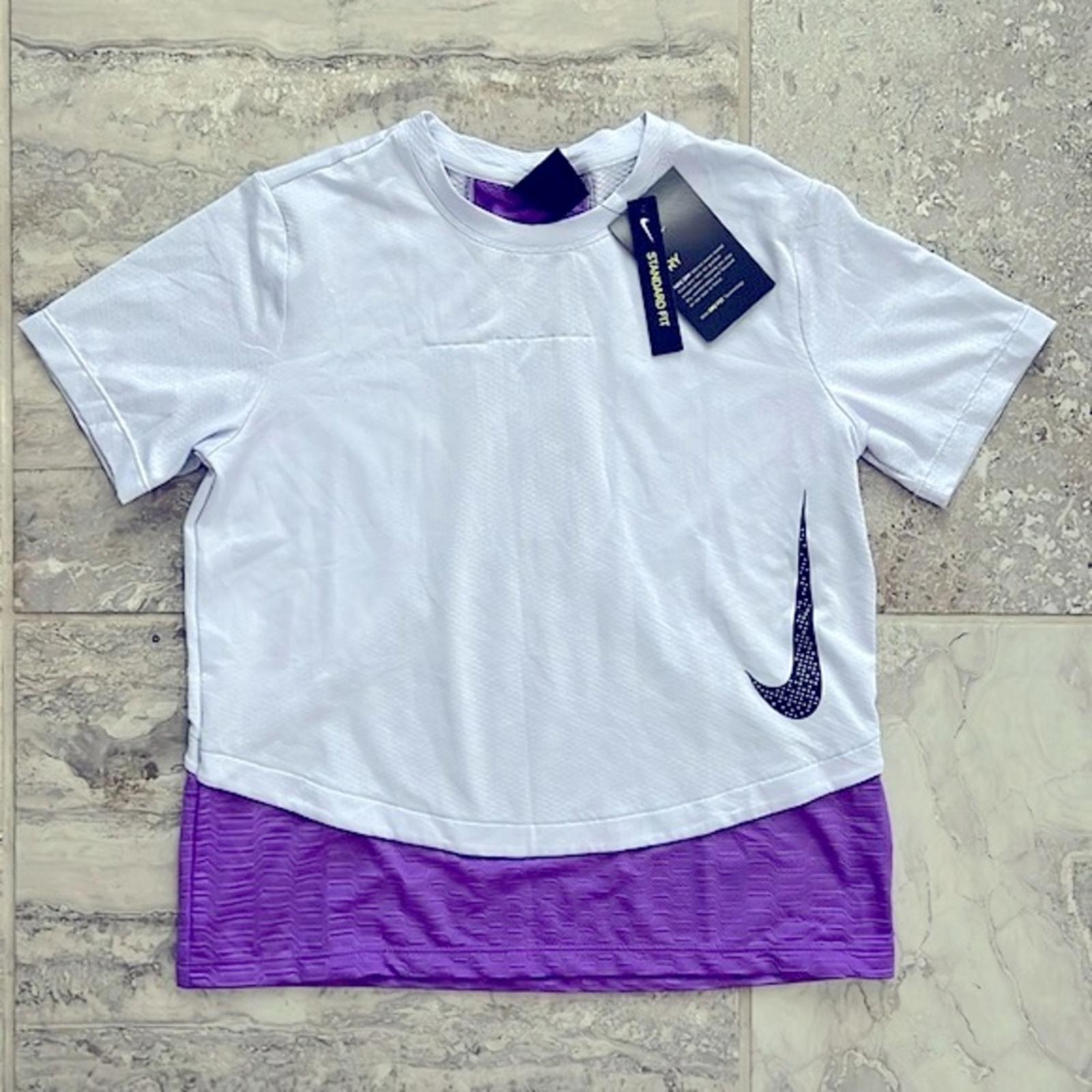 NIKE Purple Instacool Training Top, Size L New w/Tag
