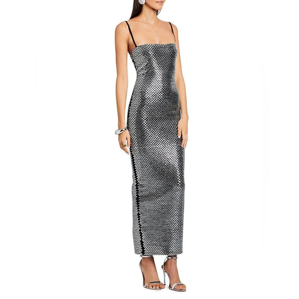 Retrofête Kyree Embellished Knit Dress in Black – Size Small, New with Tag