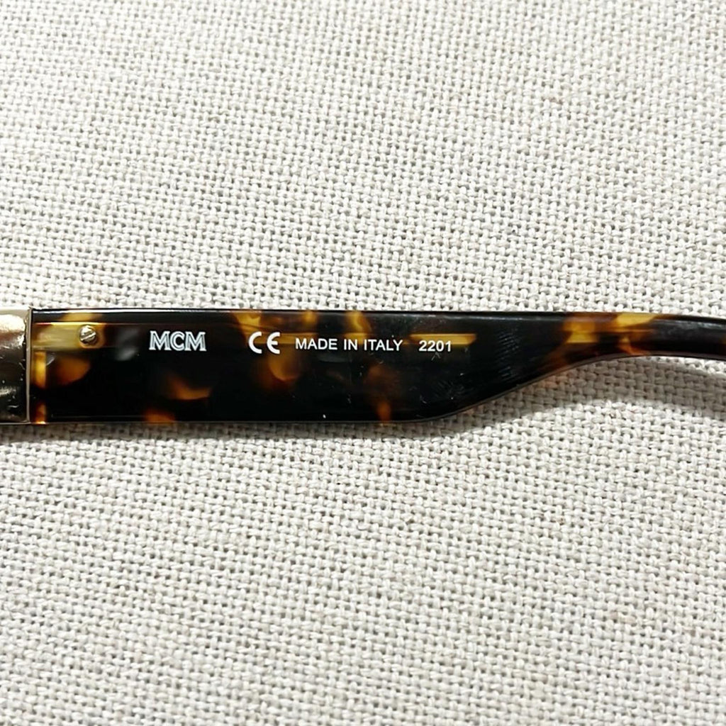 MCM Butterfly Sunglasses with Gradient Grey Lenses, Brown/Tortoise, NWT