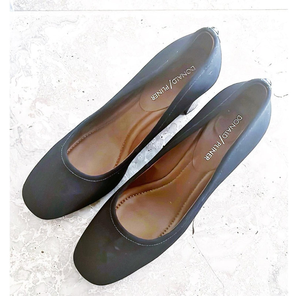 Donald J. Pliner Corin Block Heels Dress Shoes, Black Size 8.5 EXCELLENT!