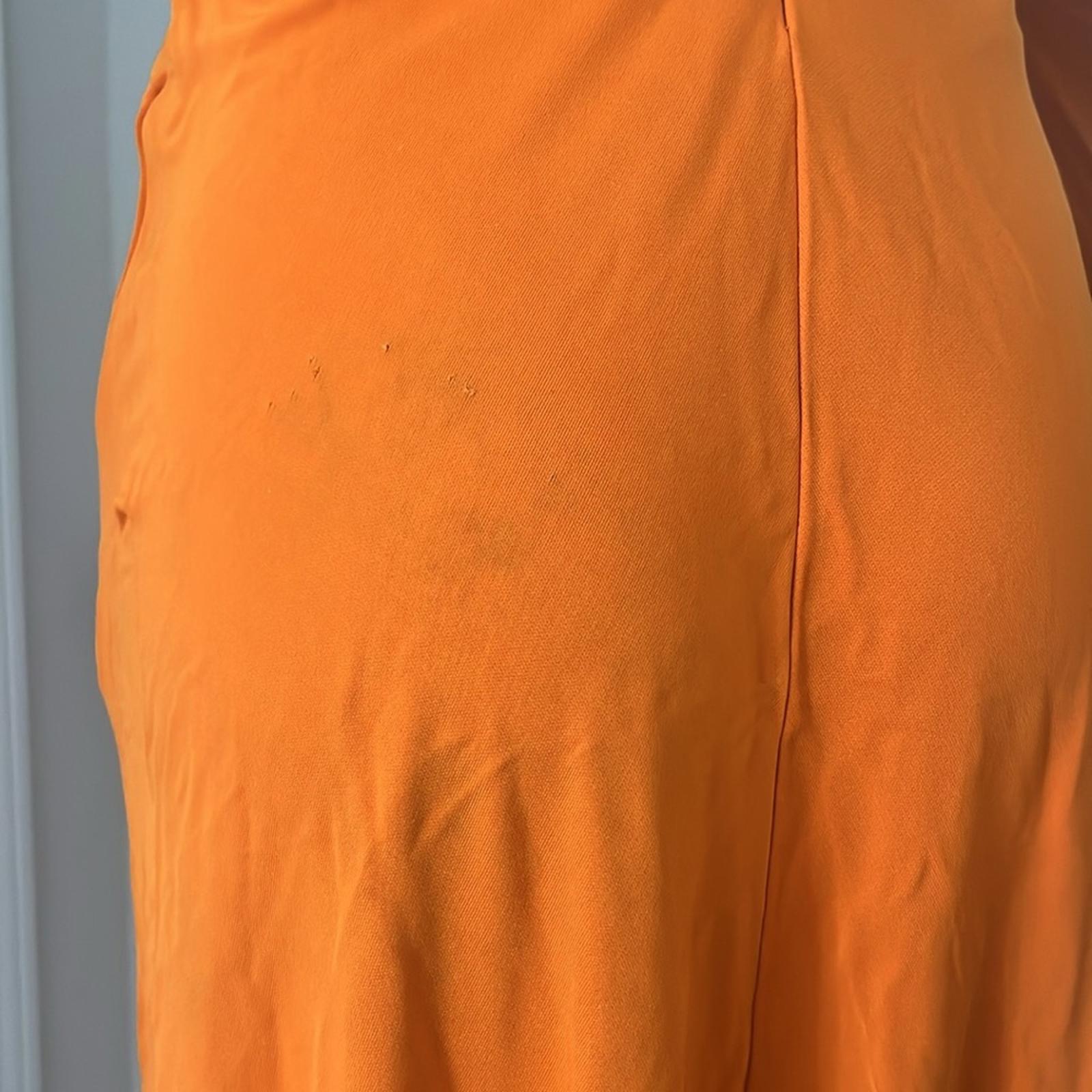 Victoria Beckham Dress in Burnt Orange, Size UK8 US4 Retail $1350