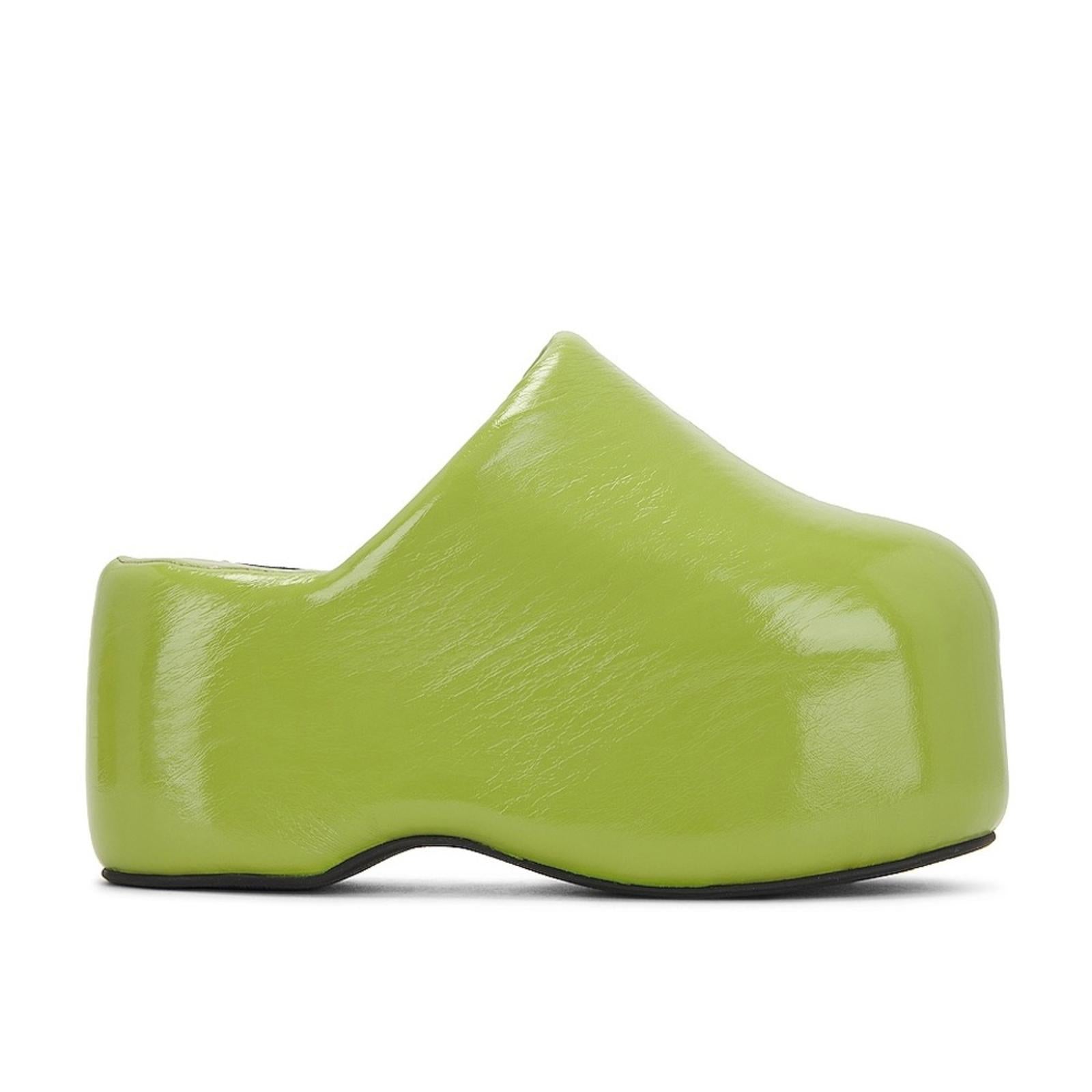 Simon Miller Platform Bubble Clog in Kiwi, REVOLVE Size EU 38 US 8 New w/o Box