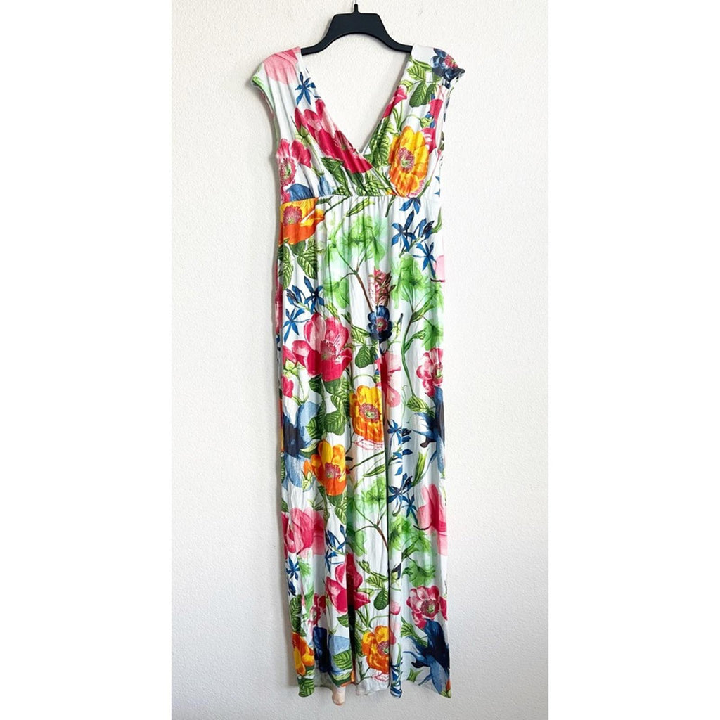 Tiffany Rose Alana Jersey Maxi Maternity Dress in Hawaiian Breeze Size 2(US 6-8)