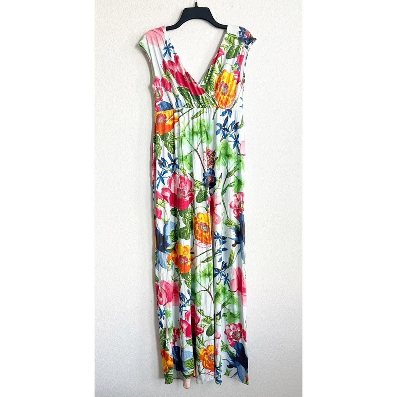 Tiffany Rose Alana Jersey Maxi Maternity Dress in Hawaiian Breeze Size 2(US 6-8)