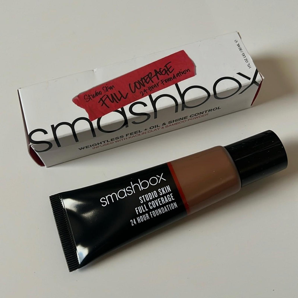 Smashbox Studio  (4.3 Deep Neutral) Skin Full Coverage 24Hr Foundation NEW