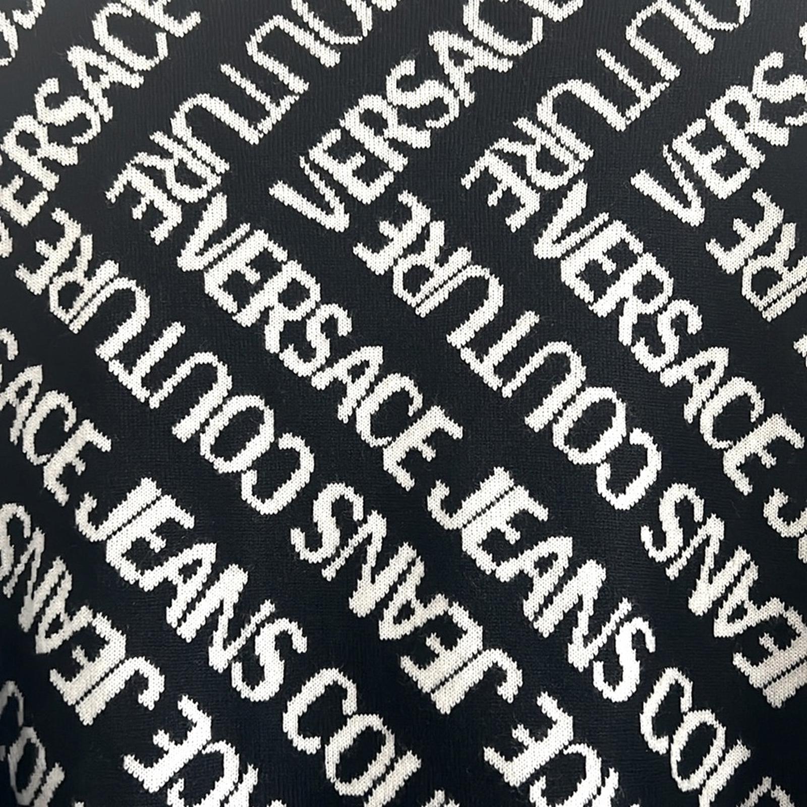 Versace Jeans Couture Crewneck Sweater in Black/White Size XXL New w/Tag
