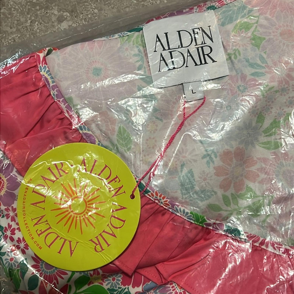 Alden Adair Kelsey Dress in Happy Daze, NWT, Size L