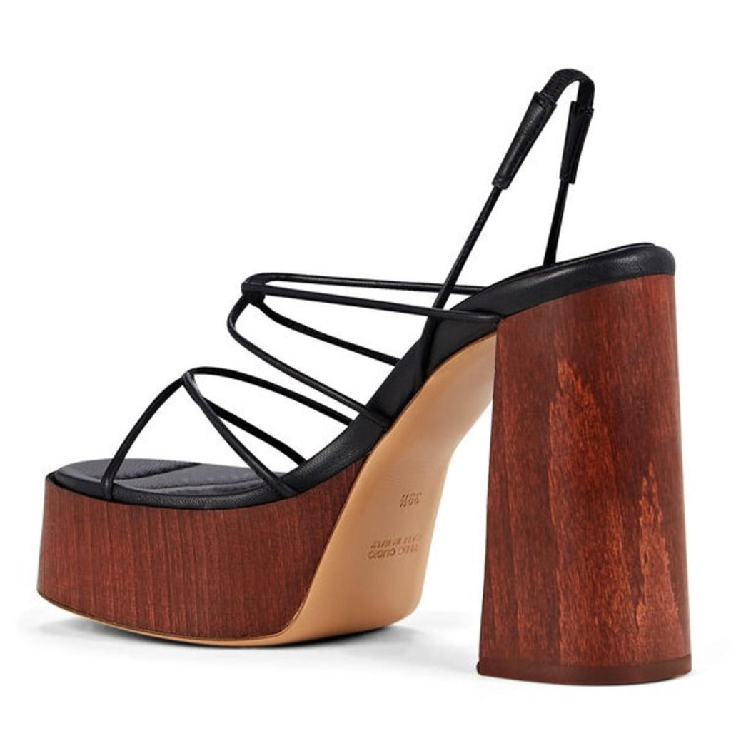 Gia Borghini X RHW Rosie Strappy Platform Sandals