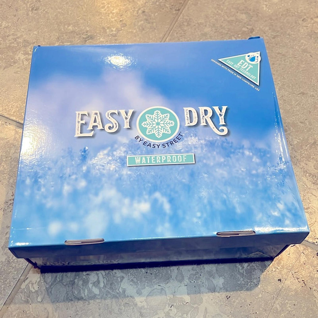 Easy Street Easy Dry by Cuddle Waterproof Boots in Grey/Nylon Size 8 NEW in Box