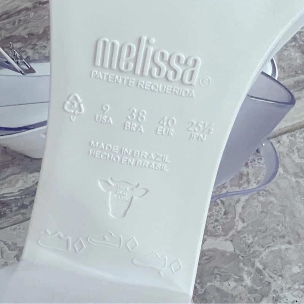 Melissa Model Jelly Sandals, Block Heel Shoes, NWOB, Size 9
