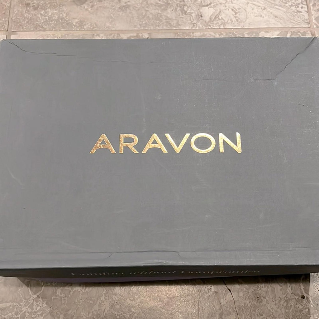 Aravon Rockport Career Dress Chelsea Boots in Black Leather Size 12, New in Box