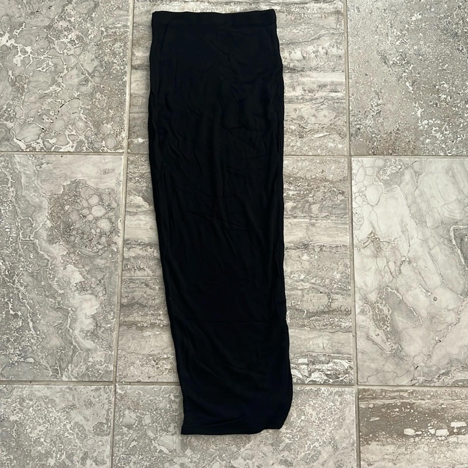 Naked Wardrobe Black Pencil Maxi Skirt, Size XS EXCELLENT!